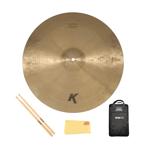 Zildjian K2204 20" K Klassisch Symphonic Suspended Cymbal w/ Drumstick Bag