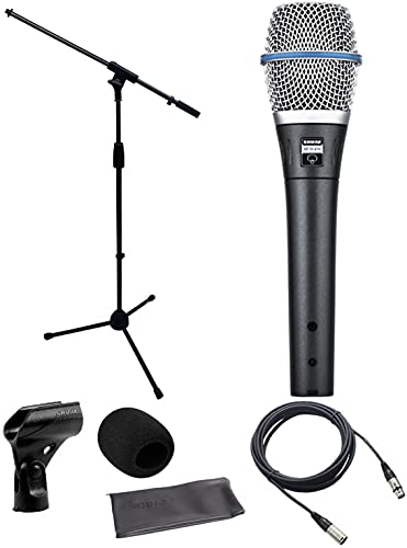 Shure Beta 87A Supercardioid Condenser Microphone w/ Stand