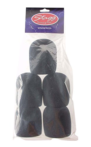 Stagg WS-S49 Microphone Windscreen - 5 Pack