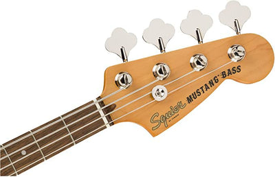 Fender Squier Classic Vibe '60s Mustang Bass - Olympic White w/ Instrument Cable