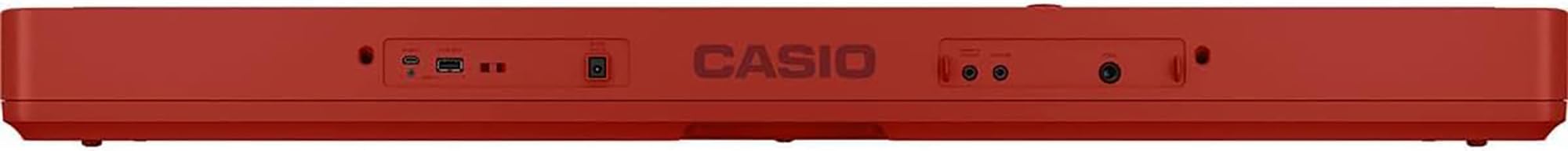 Casio CT-S1 Casiotone 61-Key Keyboard - Red w/ Headphones