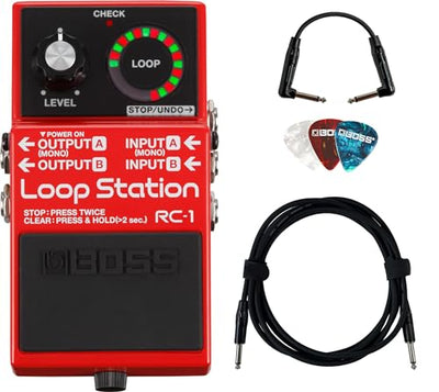 Boss RC-1 Loop Station w/ Instrument Cables