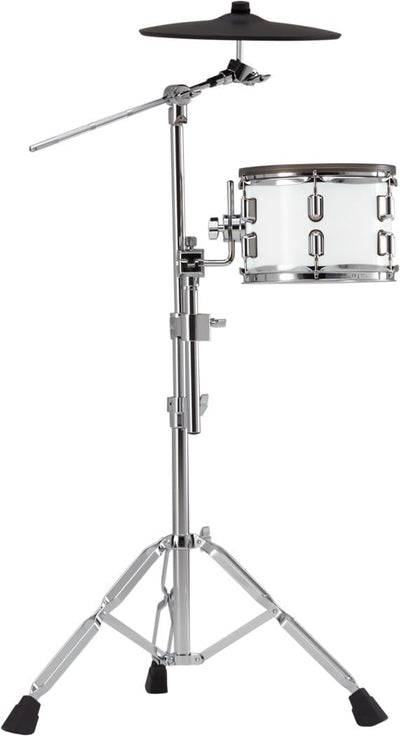 Roland VAD716-PW V-Drums Acoustic Design Electronic Drum Set - Pearl White w/ Drum Throne