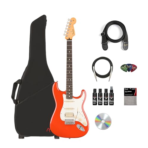 Fender Player II Stratocaster HSS - Rallye Orange w/ Cleaning Kit