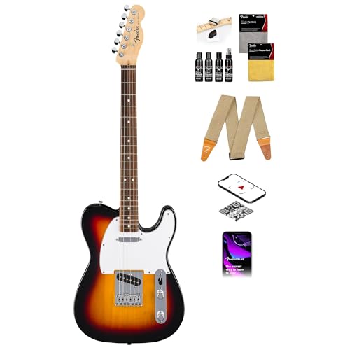 Fender Standard Telecaster - 3-Color Sunburst w/ Guitar Cleaning Kit