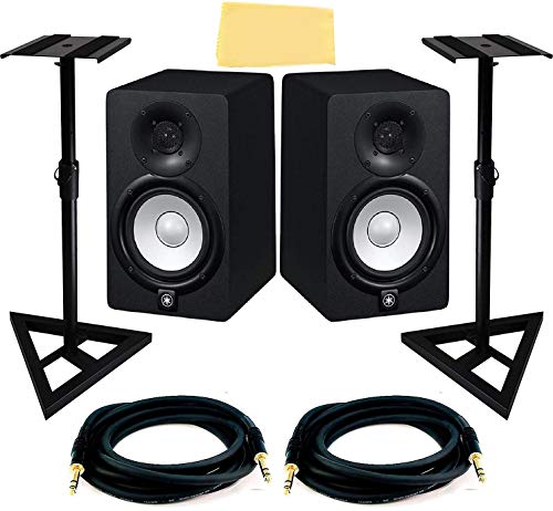 Yamaha HS5 5-Inch Powered Studio Monitor Pair w/ Stands