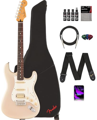 Fender Player II Stratocaster HSS - White Blonde w/ Cleaning Kit