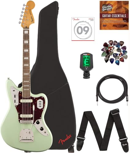 Fender Squier Classic Vibe '70s Jaguar - Surf Green w/ Gig Bag