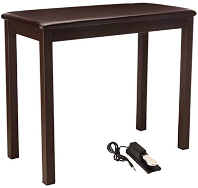Casio CB7 Piano Bench - Brown w/ Sustain Pedal