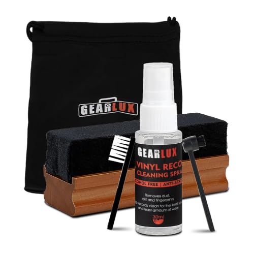 Gearlux Vinyl Record Cleaning Kit