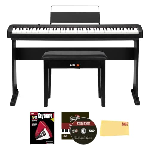 Casio CDP-S160 88-Key Compact Digital Piano w/ CS-46 Stand