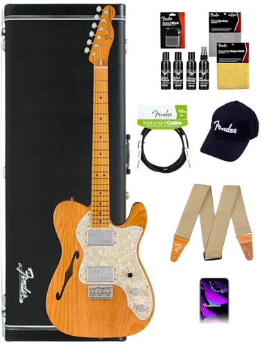Fender American Vintage II 1972 Telecaster Thinline - Aged Natural w/ Cleaning Kit