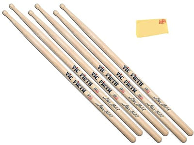 Vic Firth SSG2 Signature Series Steve Gadd Natural Drumsticks - 3 Pack