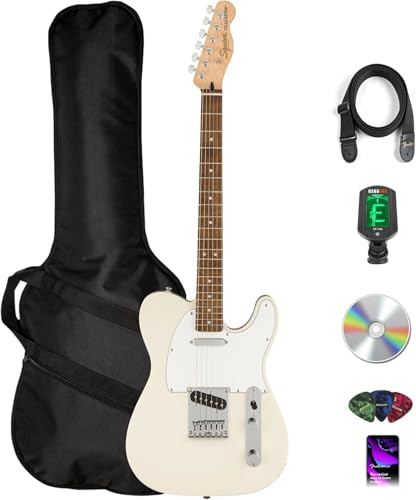 Fender Squier Affinity Telecaster - Olympic White w/ Gig Bag