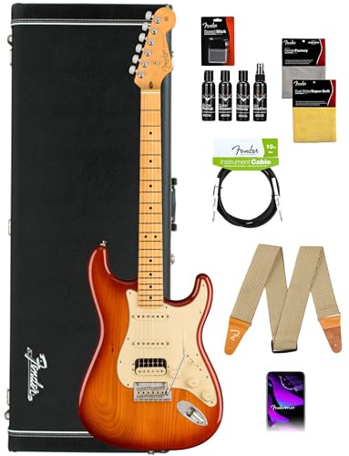 Fender American Professional II Stratocaster HSS - Sienna Sunburst w/ Cleaning Kit