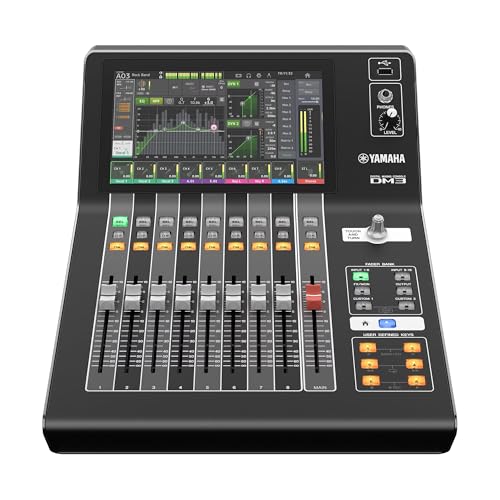 Yamaha DM3-D 22-Channel Ultracompact Digital Mixing Console with Dante