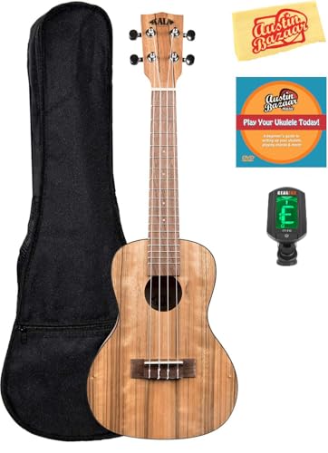 Kala KA-PWC Pacific Walnut Concert Ukulele w/ Gig Bag