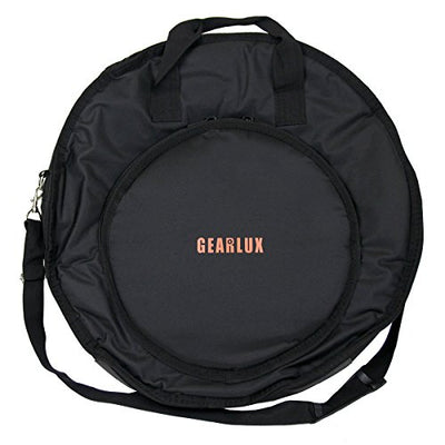 Gearlux Dual Cymbal Bag with 22-Inch and 14-Inch Compartments