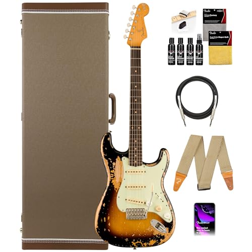 Fender Mike McCready Stratocaster - 3-Color Sunburst w/ Guitar Cleaning Kit