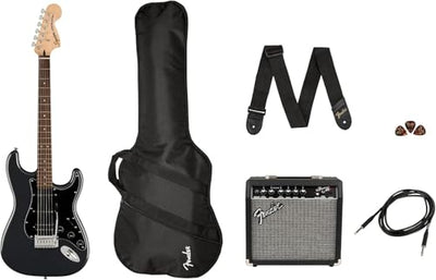 Fender Squier Affinity Stratocaster HSS - Charcoal Frost Metallic