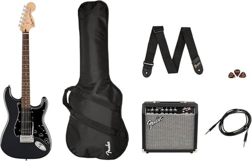 Fender Squier Affinity Stratocaster HSS - Charcoal Frost Metallic
