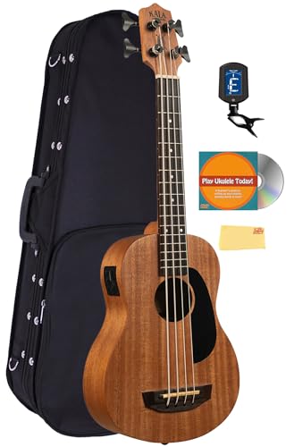 Kala UBASS-BAKITHI-FS Bakithi Kumalo Signature Fretted U-Bass Ukulele Bass w/ Case