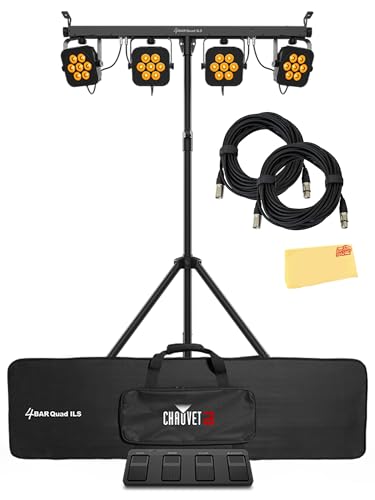 Chauvet DJ 4BAR Quad ILS w/ DMX Cables