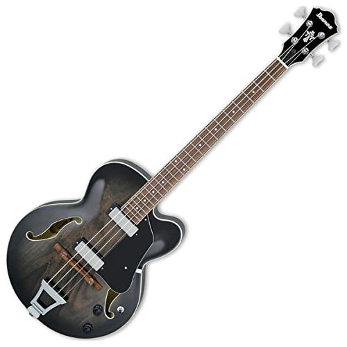 Ibanez AFB200 AFB Artcore Hollow Body Bass - Transparent Black Sunburst