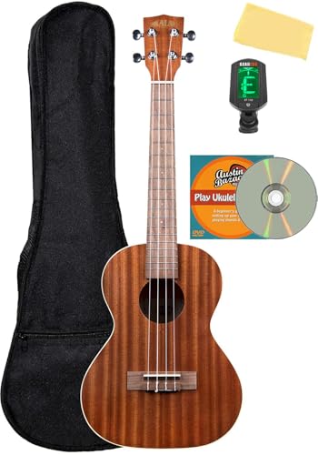 Kala KA-T Satin Mahogany Tenor Ukulele w/ Gig Bag