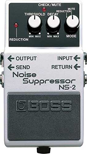 Boss NS-2 Noise Suppressor w/ Instrument Cables