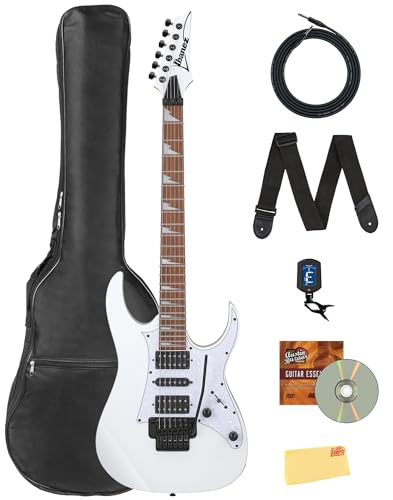 Ibanez RG450DXB RG Standard Electric Guitar - White w/ Gig Bag