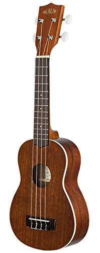 Kala KA-S Satin Mahogany Soprano Ukulele w/ Hard Case