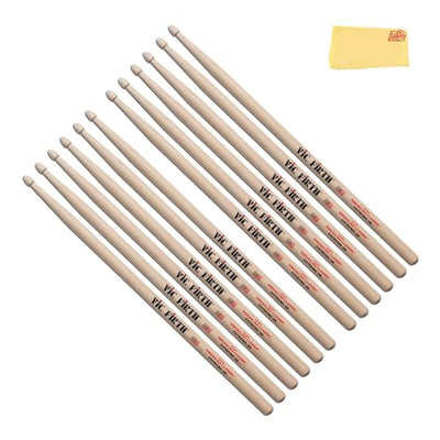 Vic Firth X5B American Classic Extreme 5B Drumsticks - 6 Pack