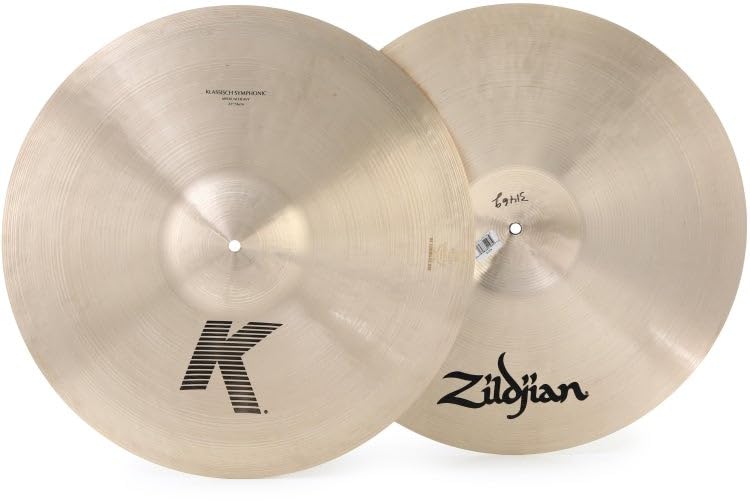 Zildjian K2215 22" K Klassisch Symphonic Cymbals, Medium Heavy - Pair