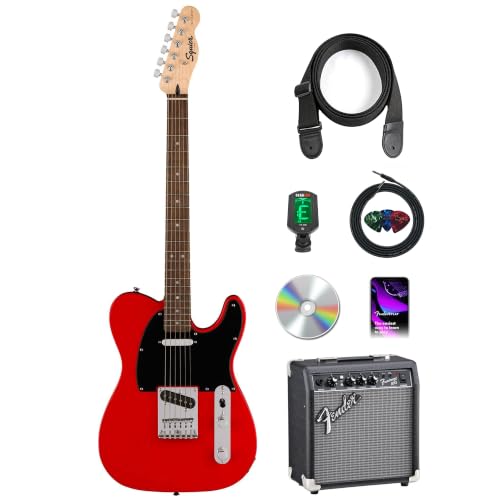Fender Squier Sonic Telecaster - Torino Red w/ Frontman 10G Amplifier