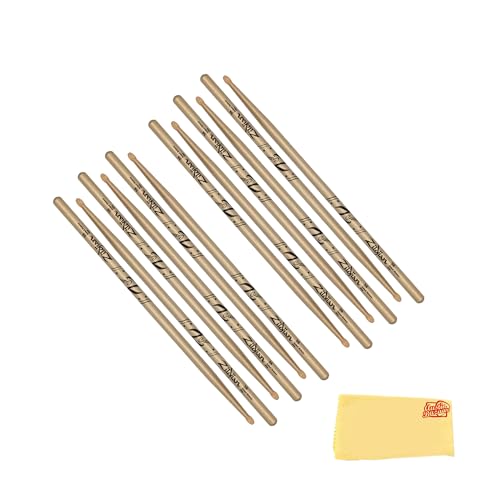 Zildjian Z Custom Limited Edition Chroma Gold 5A Drumsticks - 6 Pair