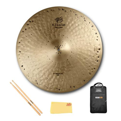 Zildjian K1113 20" K Constantinople Medium Thin Low Ride Cymbal w/ Drumstick Bag