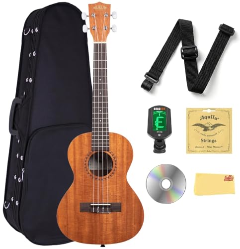 Kala KA-15T Satin Mahogany Tenor Ukulele w/ Hard Case