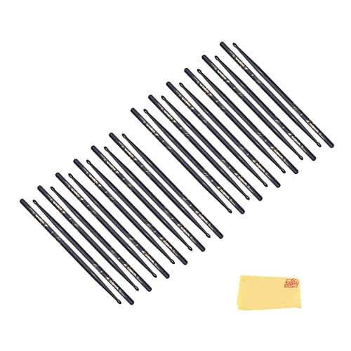 Zildjian 5B Nylon Black Drumsticks - 12 Pack