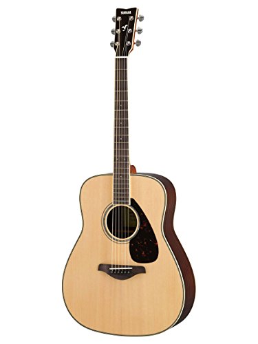 Yamaha FG830 Solid Top Folk Acoustic Guitar - Natural