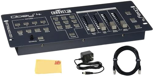Chauvet Obey 4 DMX Controller w/ DMX Cable