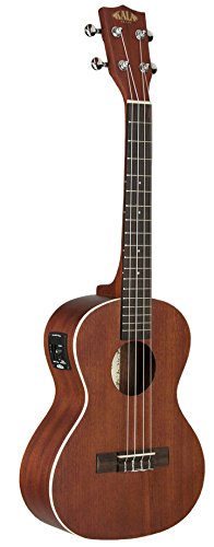 Kala KA-TE Satin Mahogany Tenor Acoustic-Electric Ukulele w/ Gig Bag