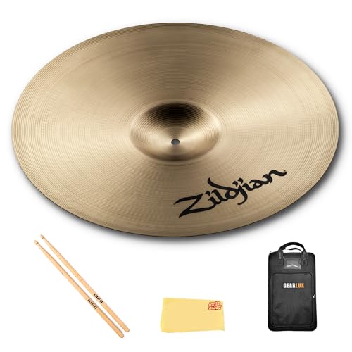 Zildjian A0450 20" A Symphonic Viennese Tone Cymbal - Single w/ Drumstick Bag