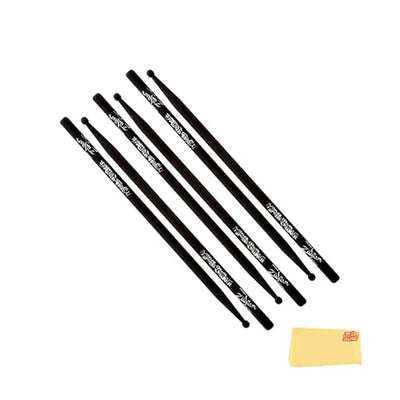 Zildjian ZASTBLK Travis Barker Black Artist Series Drumsticks - 3 Pack