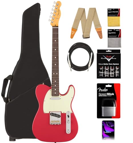 Fender American Professional Classic Telecaster - Faded Dakota Red w/ Cleaning Kit