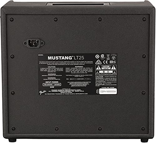 Fender Mustang LT25 Guitar Combo Amplifier