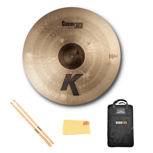 Zildjian K0931 16" K Zildjian Cluster Crash w/ Drumstick Bag