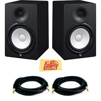 Yamaha HS8 8-Inch Powered Studio Monitor Pair w/ Cables