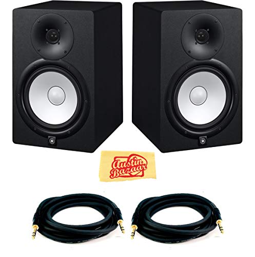 Yamaha HS8 8-Inch Powered Studio Monitor Pair w/ Cables