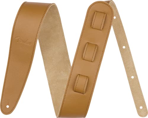 Fender Limited Leather Strap - Laurel Tan